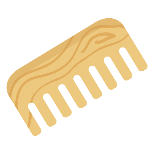 Bodycare haircomb thick flat PNG Design