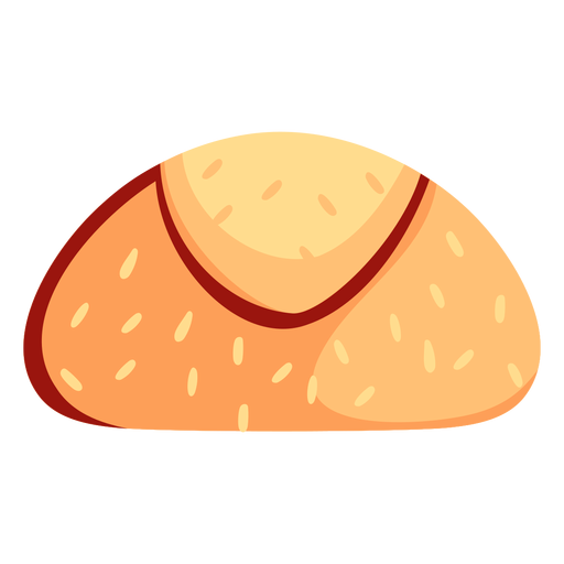 Brot Boule Symbol PNG-Design