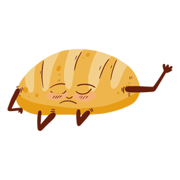 Desenho de pão de forma estonteante Desenho PNG