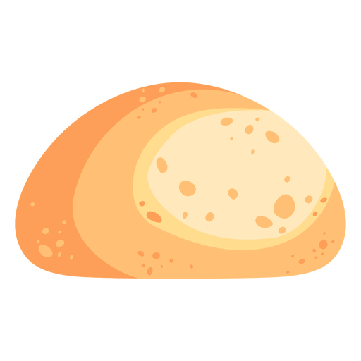 Ilustración de rollo de pan Diseño PNG