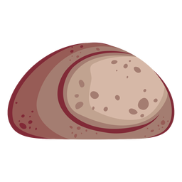 Bread roll icon PNG Design
