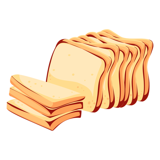 Bread wheat bread icon PNG Design