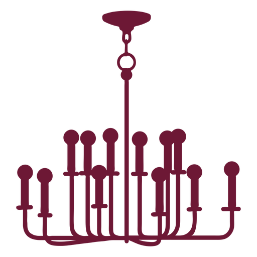 Lâmpadas finas simples lustre Desenho PNG