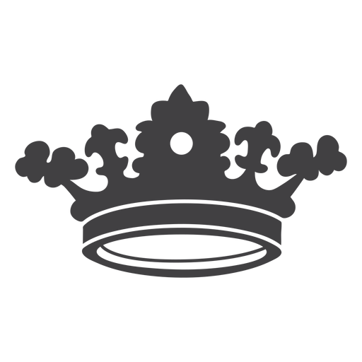 Künstlerische Ikone des Kronendesigns PNG-Design