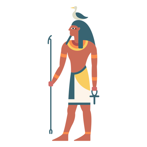 Egyptian gods geb flat - Transparent PNG & SVG vector file