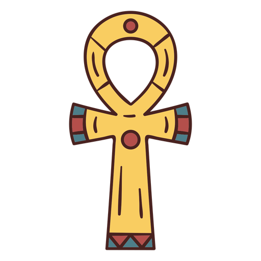 Agyptisches Symbol Ankh Hand Gezeichnet Transparenter Png Und Svg Vektor