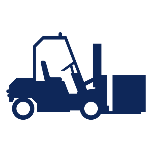 Forklift truck PNG Design