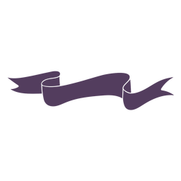 Banner ondulado termina ondulado como serpiente Diseño PNG