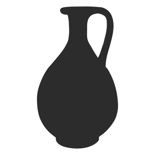 Silhueta de vinho oinochoe estilo vaso Desenho PNG
