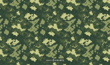 Patrón de camuflaje verde pixelado Patrón de camuflaje verde pixelado