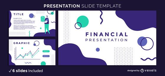 Abstrakte Finanzpräsentation