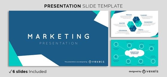 Abstract Marketing Presentation Template