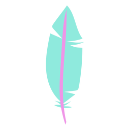 Blue and purple feather Transparent PNG
