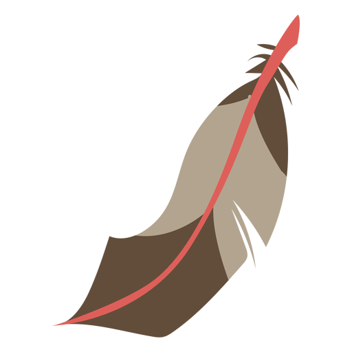 Download Brown boho feather - Transparent PNG & SVG vector file