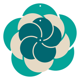 Brinco de flor como couro Desenho PNG