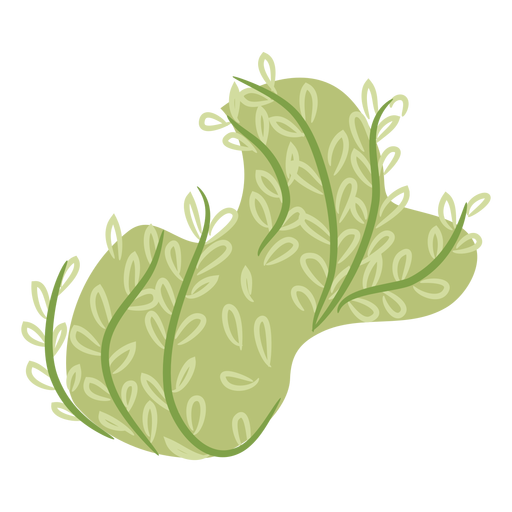 Árvore peculiar verde Desenho PNG