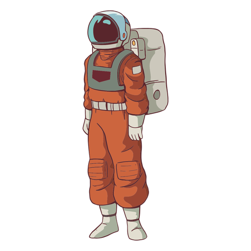 Ficar astronauta colorido