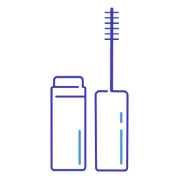 Stroke Icon Mascara Brush PNG & SVG Design For T-Shirts