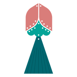 Brinco de borla Desenho PNG