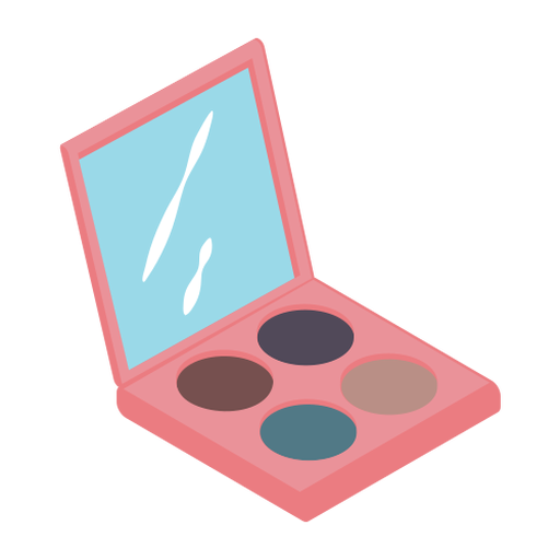 Cute Hand Drawn Eyeshadow Palette Transparent Png Svg Vector File Images