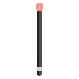 Pincel plano para sombra de ojos Diseño PNG