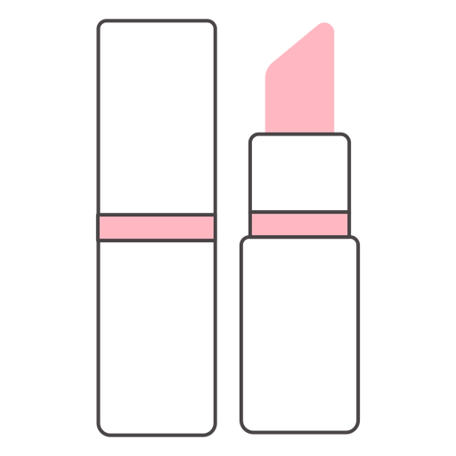 Lipstick cute duotone PNG Design