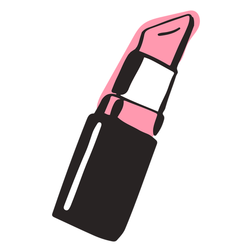 Lipstick hand drawn colored PNG Design