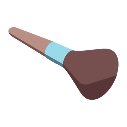 Pincel de maquillaje isométrico Diseño PNG