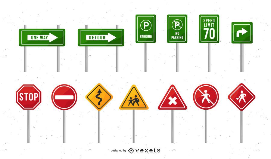 Traffic Sign Design Pack Traffic Sign Design Pack