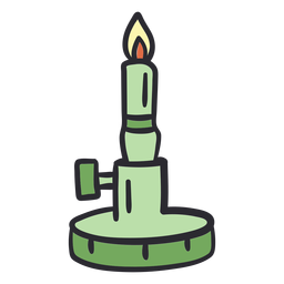Bunsenbrennerhubfarbe PNG-Design