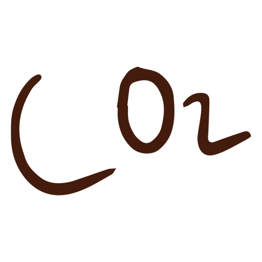 Chemical compound doodle PNG Design