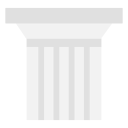 Icono de columna plana Diseño PNG