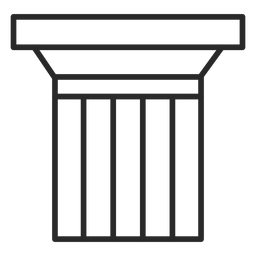Column stroke icon