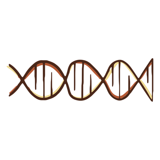 DNA-Gene Illustration PNG-Design