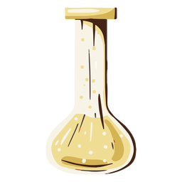Ilustración de matraz erlenmeyer Diseño PNG