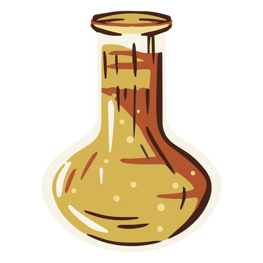 Experiment round bottom flask illustration PNG Design