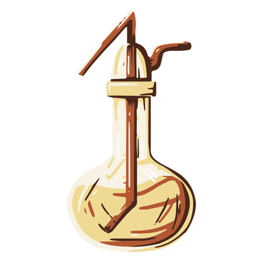Filter flask experiment illustration Transparent PNG & SVG vector file