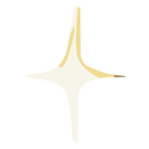 Illustration einfacher Stern PNG-Design