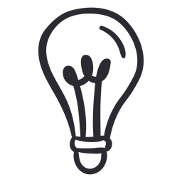 Lightbulb light stroke Lightbulb light stroke