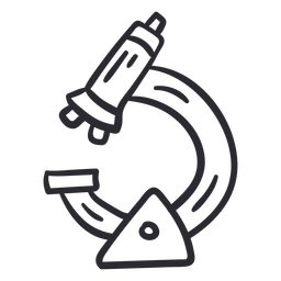 Curso de ciência do microscópio Desenho PNG