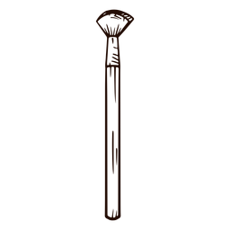 Pincel dibujado a mano Diseño PNG