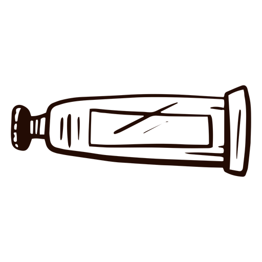 Paint tube hand drawn PNG Design