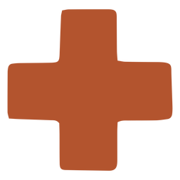 Plus symbol flat PNG Design