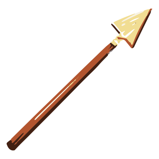 Spear weapon illustration PNG Design