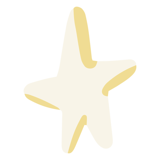 Ilustração simples estrela Desenho PNG