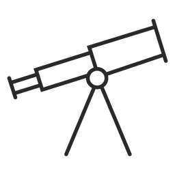 Ícone de curso do dispositivo telescópio Transparent PNG