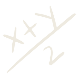 X plus y doodle Diseño PNG