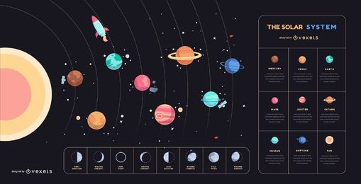 Solar System Space Cover Design