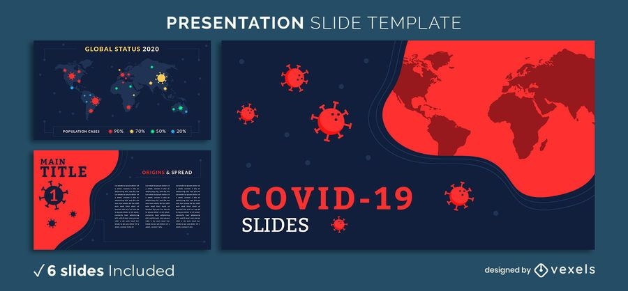 covid-19-presentation-template-vector-download