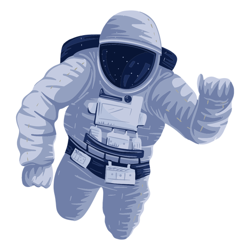 Download Astronaut space illustration - Transparent PNG & SVG ...